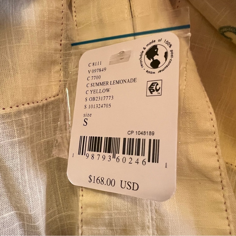 Free People Ryland Blouse in Summer Lemonade, Beautiful Embroidery, NWT - Picture 13 of 15